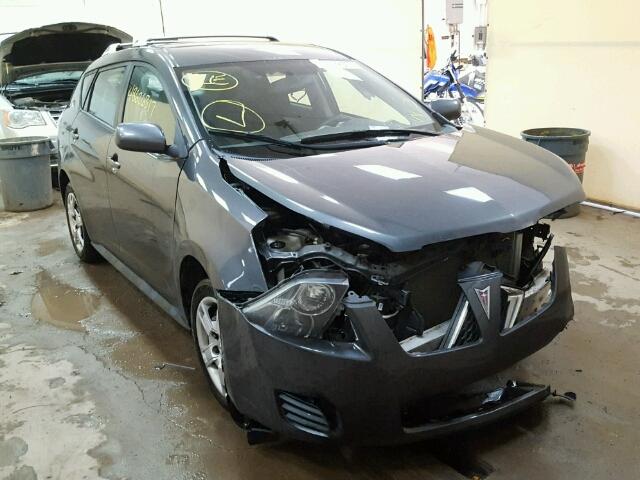 5Y2SM67049Z469820 - 2009 PONTIAC VIBE GRAY photo 1