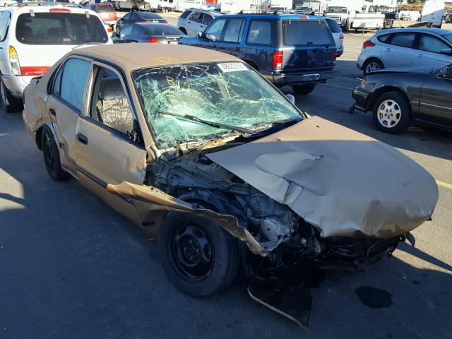 1Y1SK5288YZ419154 - 2000 CHEVROLET GEO PRIZM Қоңыр фото 1