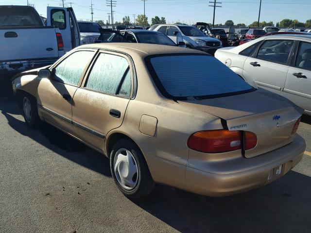 1Y1SK5288YZ419154 - 2000 CHEVROLET GEO PRIZM Қоңыр фото 3