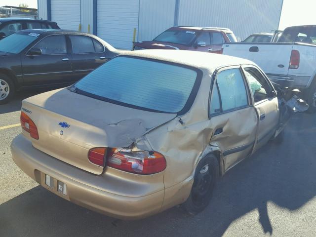 1Y1SK5288YZ419154 - 2000 CHEVROLET GEO PRIZM Қоңыр фото 4