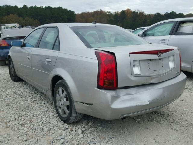 1G6DM57T660191826 - 2006 CADILLAC CTS GRAY photo 3