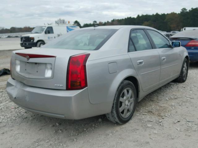 1G6DM57T660191826 - 2006 CADILLAC CTS GRAY photo 4