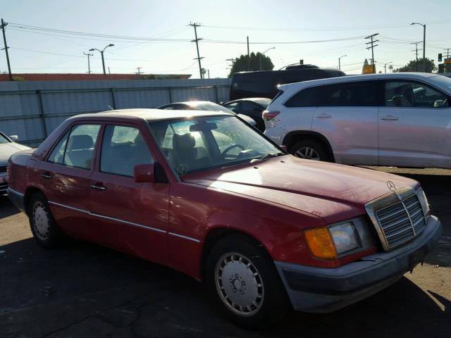 WDBEA26D6MB366935 - 1991 MERCEDES-BENZ 300 E 2.6 RED photo 1