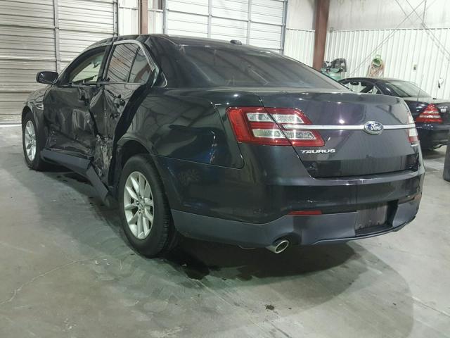 1FAHP2D82DG150186 - 2013 FORD TAURUS SE BLACK photo 3