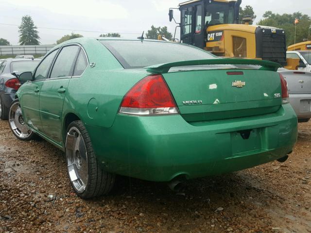 2G1WD58C089168435 - 2008 CHEVROLET IMPALA SUP მწვანე ფოტო 3