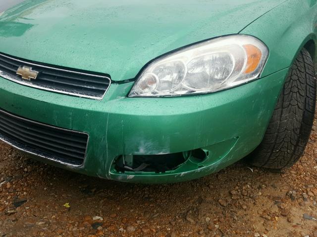 2G1WD58C089168435 - 2008 CHEVROLET IMPALA SUP GREEN photo 9