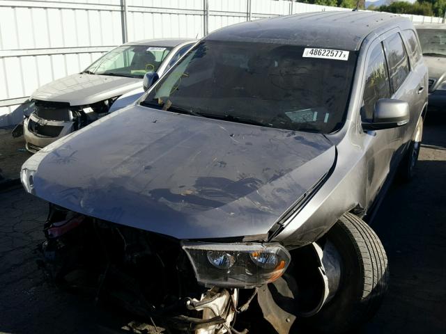 1D4RD4GG7BC729414 - 2011 DODGE DURANGO CR GRAY photo 2