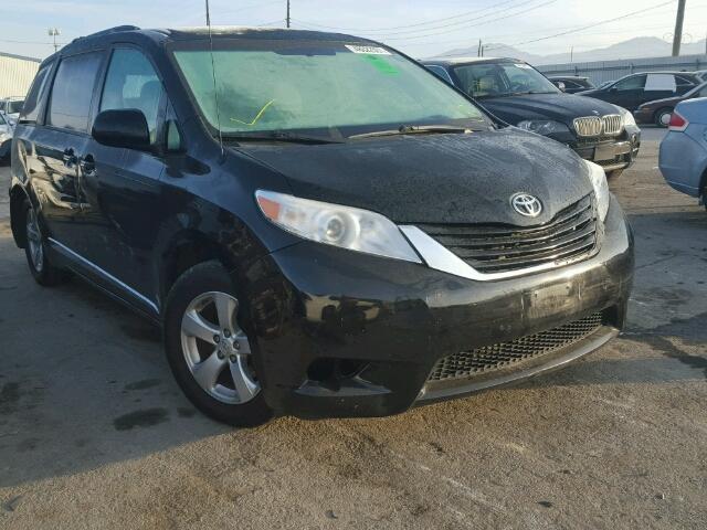 5TDKK3DC3DS374694 - 2013 TOYOTA SIENNA LE BLACK photo 1