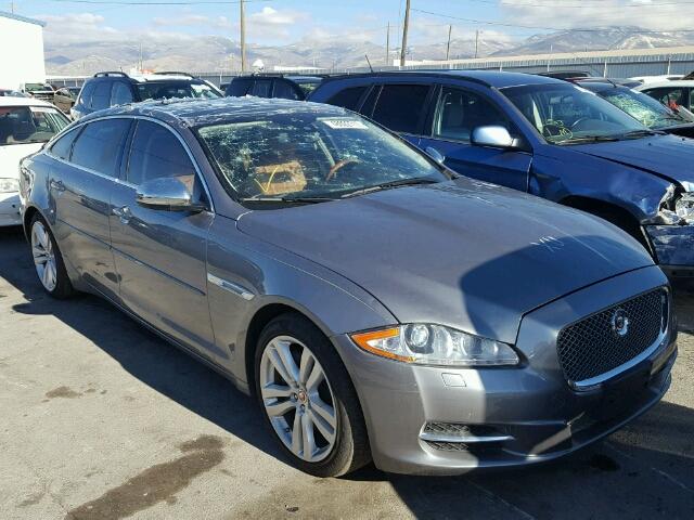 SAJWJ2GD7E8V60569 - 2014 JAGUAR XJL PORTFO GRAY photo 1