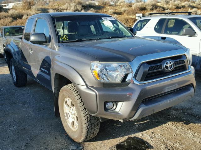 5TFUU4EN6CX037051 - 2012 TOYOTA TACOMA GRAY photo 1