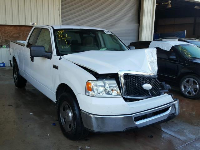 1FTRX12W67FA24028 - 2007 FORD F150 WHITE photo 1