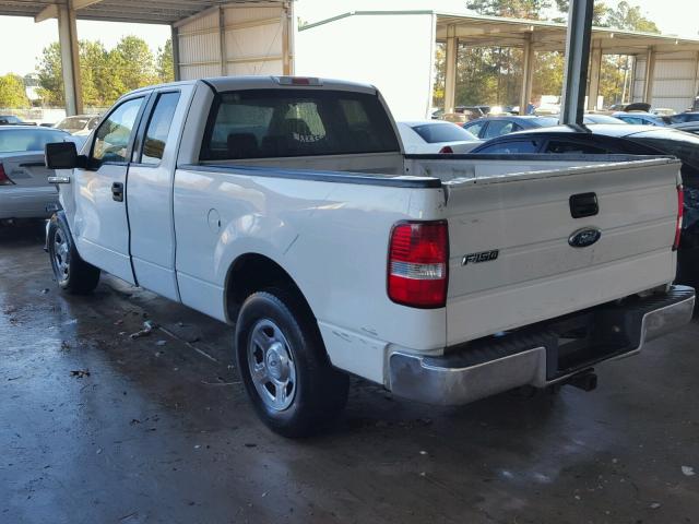 1FTRX12W67FA24028 - 2007 FORD F150 WHITE photo 3