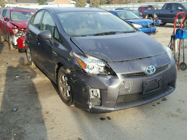 JTDKN3DU1A0165131 - 2010 TOYOTA PRIUS GRAY photo 1