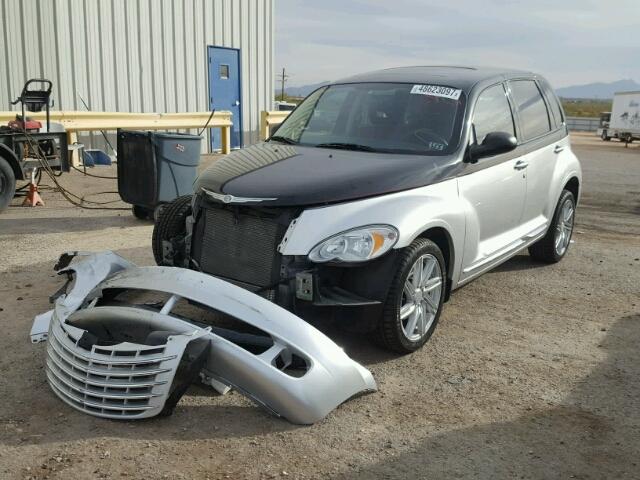 3A4GY5F96AT209638 - 2010 CHRYSLER PT CRUISER TWO TONE photo 2