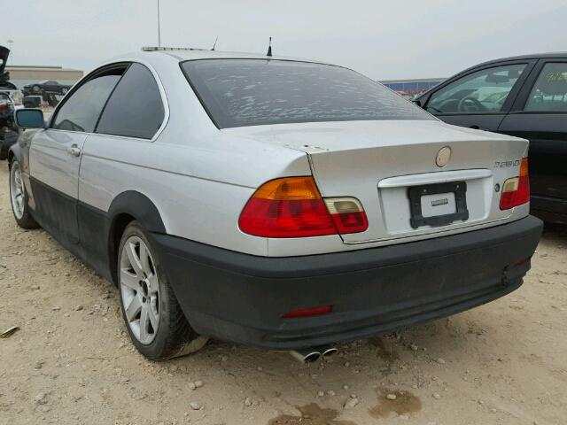 WBABM5345YJN90739 - 2000 BMW 328 CI SILVER photo 3