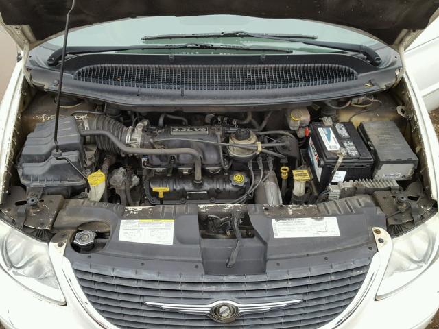 2C4GP44303R319544 - 2003 CHRYSLER TOWN & COU WHITE photo 7