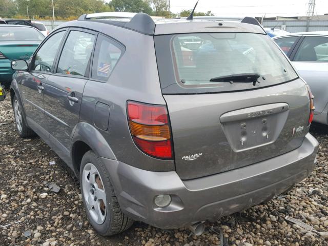 5Y2SL63855Z474842 - 2005 PONTIAC VIBE GRAY photo 3