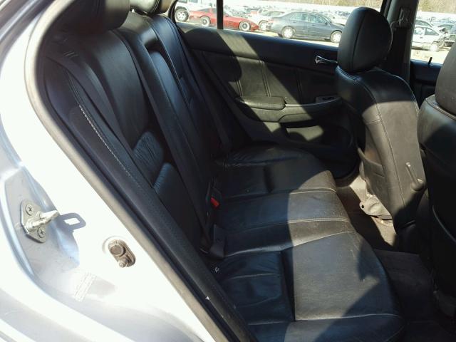 1HGCM66817A085826 - 2007 HONDA ACCORD EX SILVER photo 6