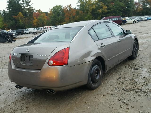 1N4BA41E05C841352 - 2005 NISSAN MAXIMA SE TAN photo 4