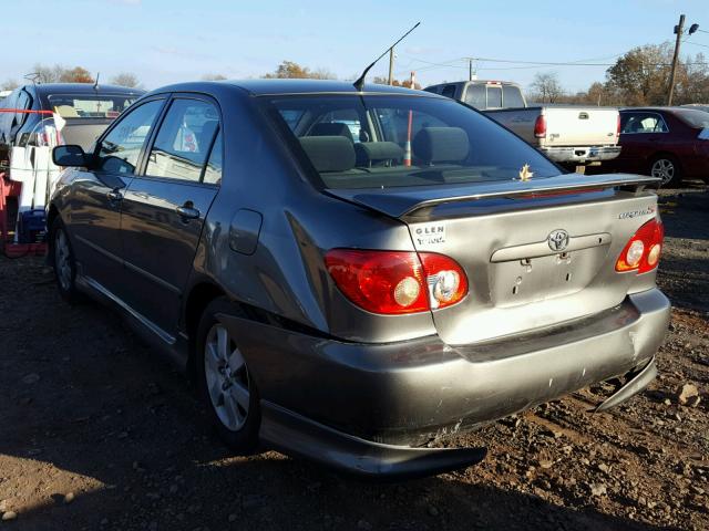 2T1BR32E76C621890 - 2006 TOYOTA COROLLA CE GRAY photo 3