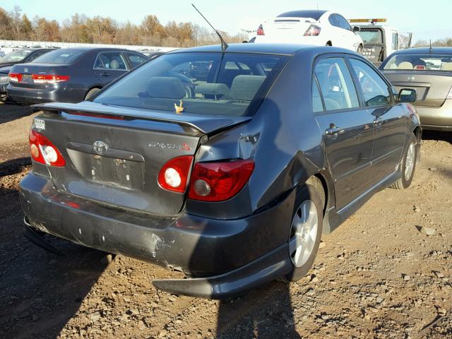 2T1BR32E76C621890 - 2006 TOYOTA COROLLA CE GRAY photo 4