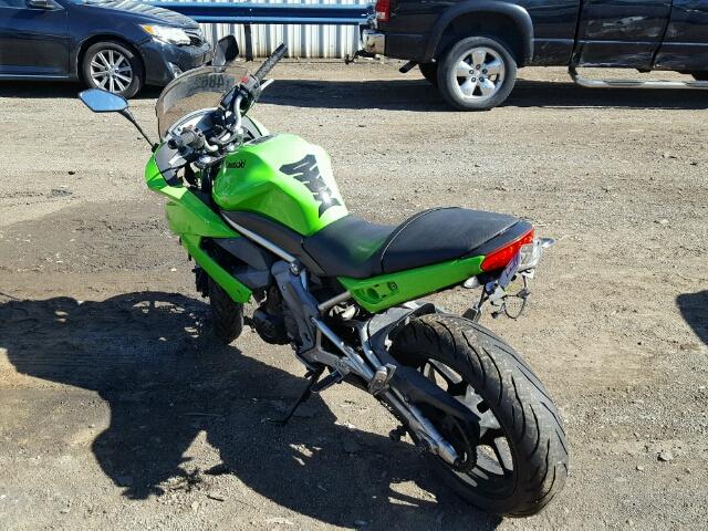 JKAEXEC149DA46291 - 2009 KAWASAKI EX650 C 绿色 照片 3