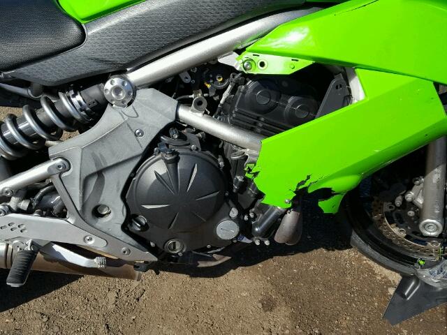 JKAEXEC149DA46291 - 2009 KAWASAKI EX650 C 绿色 照片 7