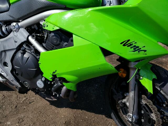 JKAEXEC149DA46291 - 2009 KAWASAKI EX650 C 绿色 照片 9