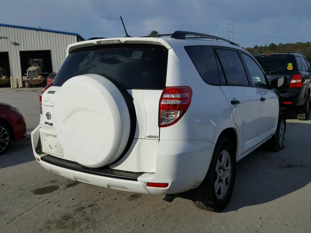 2T3BF4DV6CW218948 - 2012 TOYOTA RAV4 WHITE photo 4