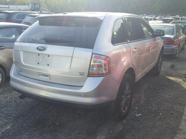 2FMDK4JC9ABB67805 - 2010 FORD EDGE SEL SILVER photo 4