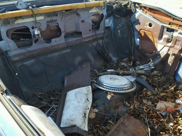 6L67S6O242014 - 1976 CADILLAC ELDORADO BLUE photo 6