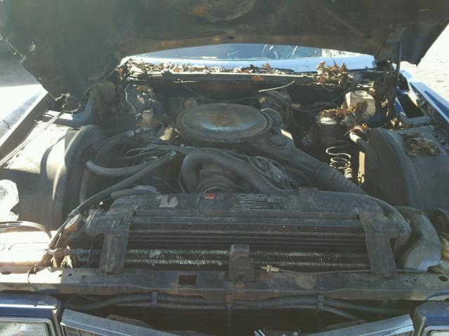 6L67S6O242014 - 1976 CADILLAC ELDORADO BLUE photo 7