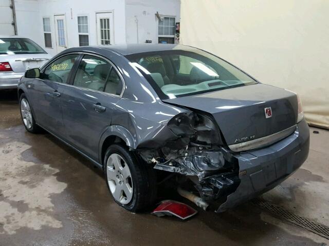 1G8ZS57B89F204667 - 2009 SATURN AURA XE GRAY photo 3