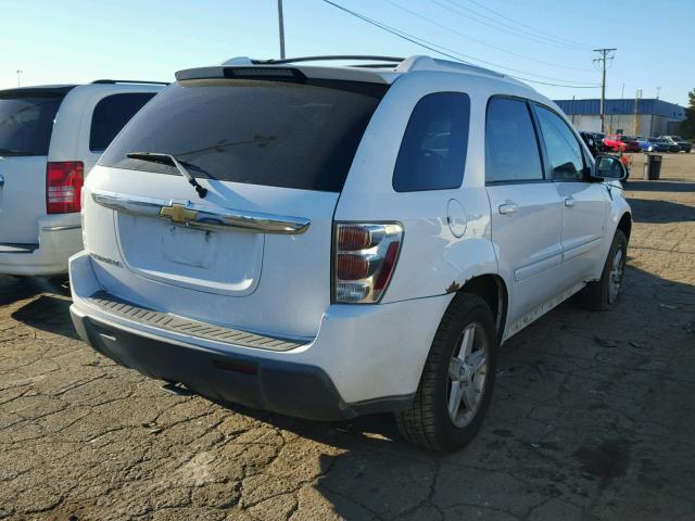 2CNDL63F466032845 - 2006 CHEVROLET EQUINOX LT WHITE photo 4