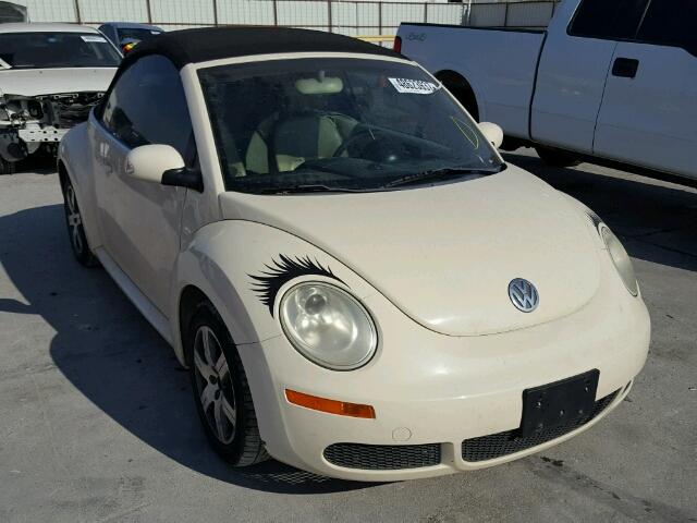 3VWRF31Y36M300419 - 2006 VOLKSWAGEN NEW BEETLE CREAM photo 1