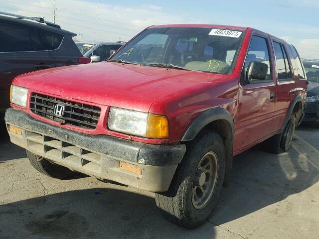 4S6CY58V1S4405804 - 1995 HONDA PASSPORT E RED photo 2