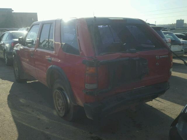 4S6CY58V1S4405804 - 1995 HONDA PASSPORT E 红色 照片 3