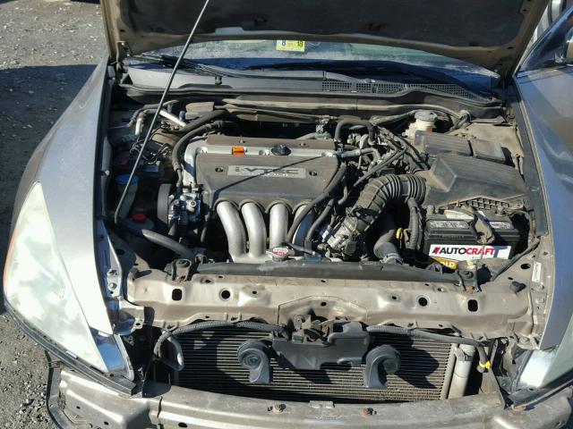 3HGCM56303G711490 - 2003 HONDA ACCORD LX TAN photo 7