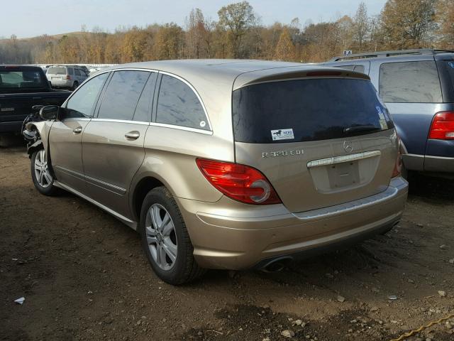 4JGCB22E88A064882 - 2008 MERCEDES-BENZ R 320 CDI GOLD photo 3