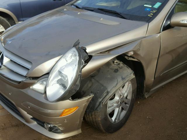 4JGCB22E88A064882 - 2008 MERCEDES-BENZ R 320 CDI GOLD photo 9
