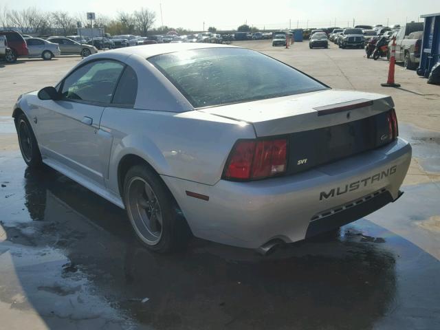 1FAFP42X94F169921 - 2004 FORD MUSTANG GT SILVER photo 3