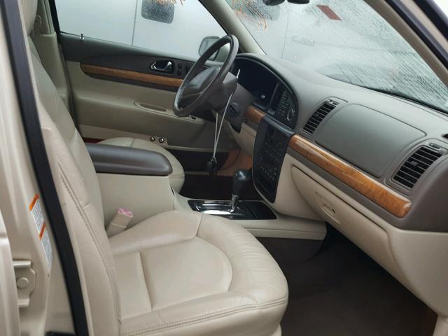 1LNHM97V8XY644057 - 1999 LINCOLN CONTINENTA BEIGE photo 5