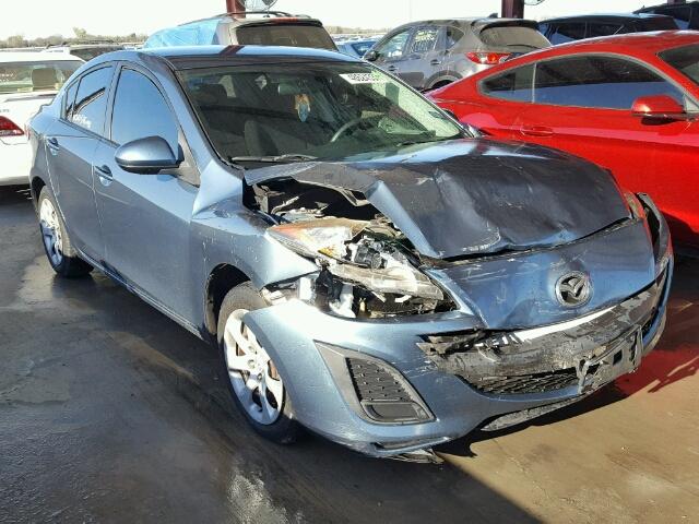 JM1BL1UF9B1374589 - 2011 MAZDA 3 I GRAY photo 1