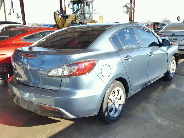 JM1BL1UF9B1374589 - 2011 MAZDA 3 I GRAY photo 4