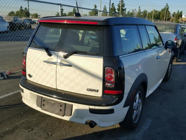 WMWZF3C58BT188408 - 2011 MINI COOPER CLU BEIGE photo 4