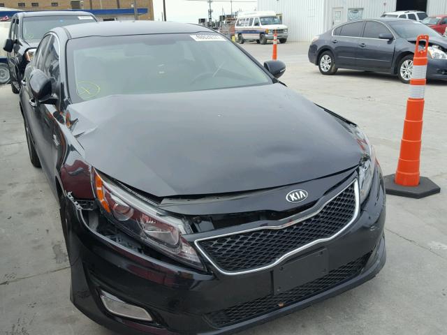 5XXGM4A78FG464313 - 2015 KIA OPTIMA LX BLACK photo 1