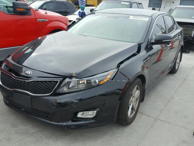 5XXGM4A78FG464313 - 2015 KIA OPTIMA LX BLACK photo 2