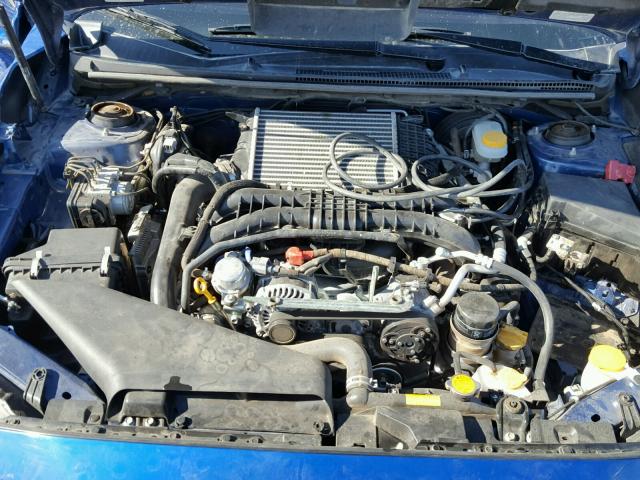 JF1VA1B62G9812583 - 2016 SUBARU WRX BLUE photo 7