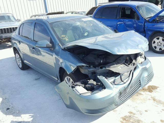 1G1AD5F55A7151815 - 2010 CHEVROLET COBALT 1LT GREEN photo 1