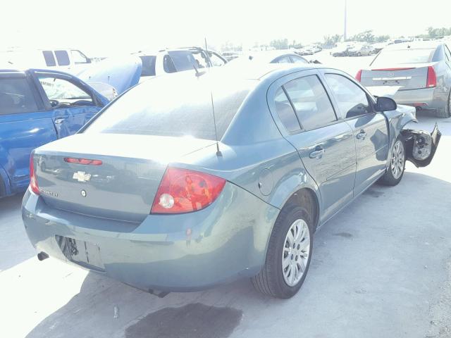 1G1AD5F55A7151815 - 2010 CHEVROLET COBALT 1LT GREEN photo 4